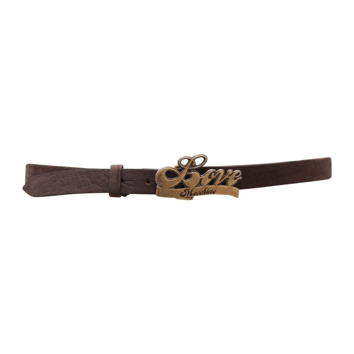 1790AU cintura donna LOVE MOSCHINO woman vintage effect belt