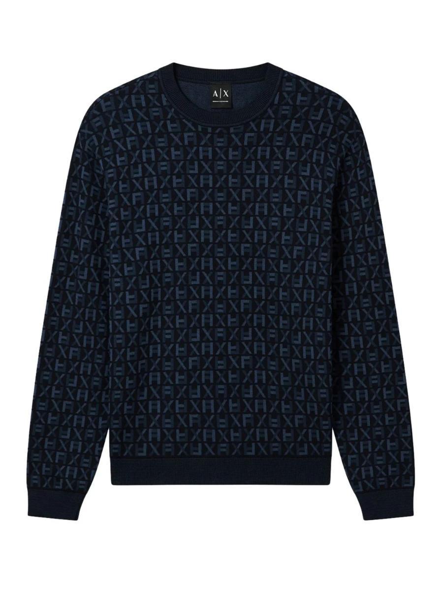 Armani Exchange Pullover Uomo  XM002441-Navy scuro