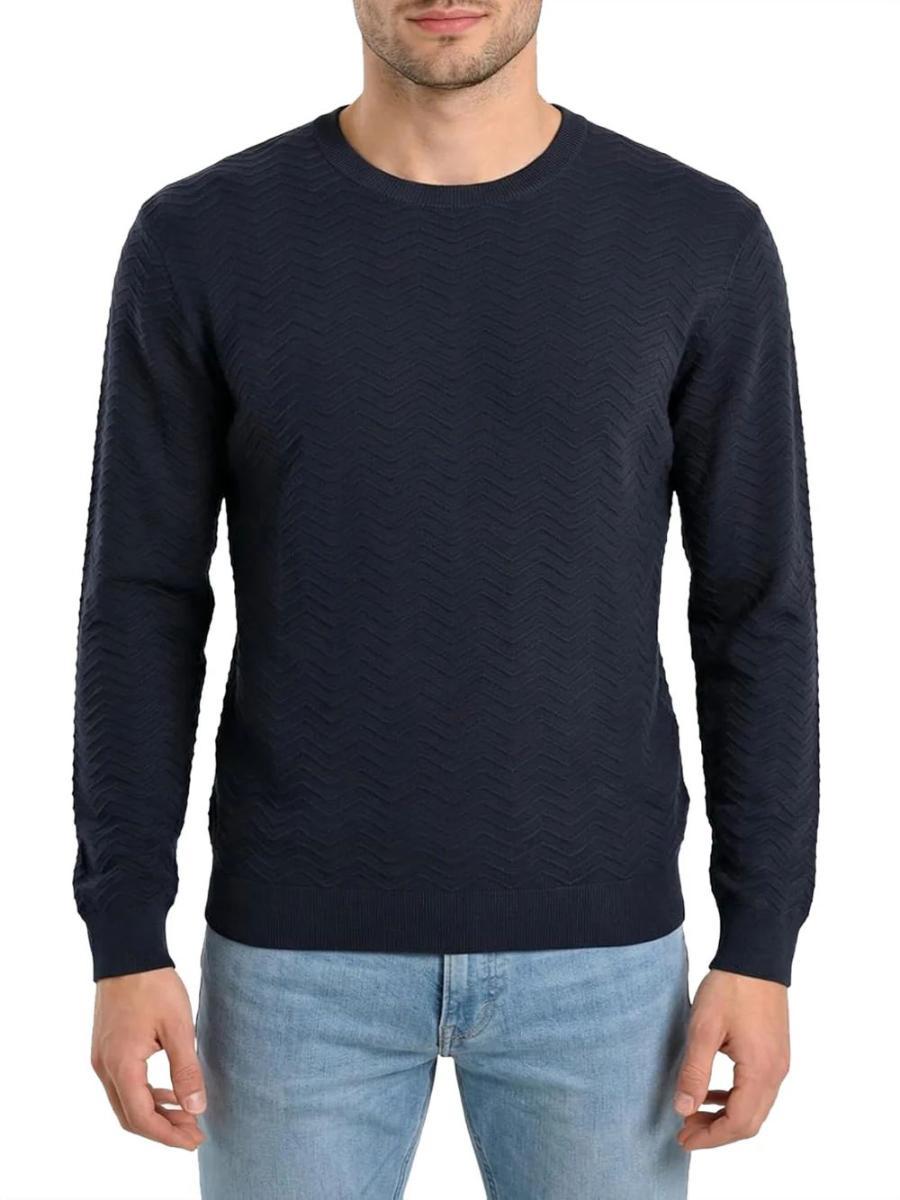 Armani Exchange Maglione invernale xm002435 fb429 Dress Blues Waves