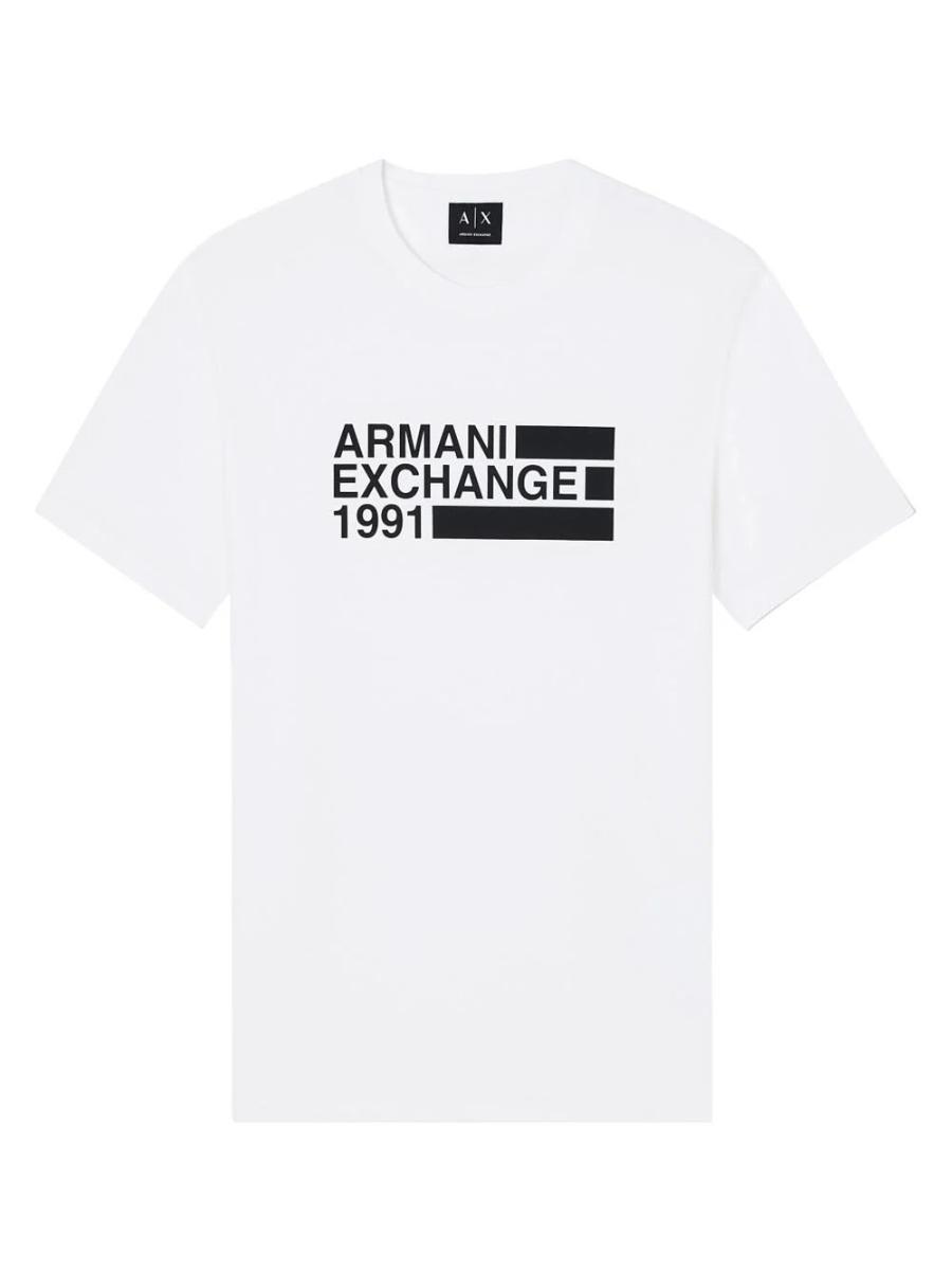 Armani Exchange T-Shirt Uomo XM002788-Bianco ottico