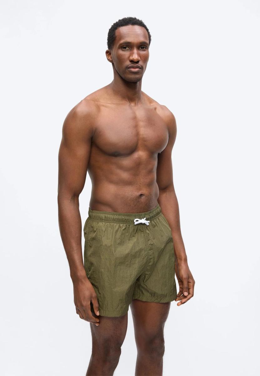 Emporio Armani Boxer Costume a Pantaloncino Uomo-Militare