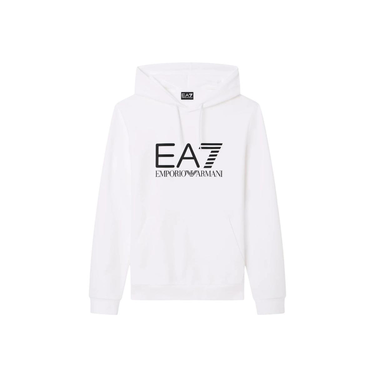 EA7 Felpa Core Identity-Blu
