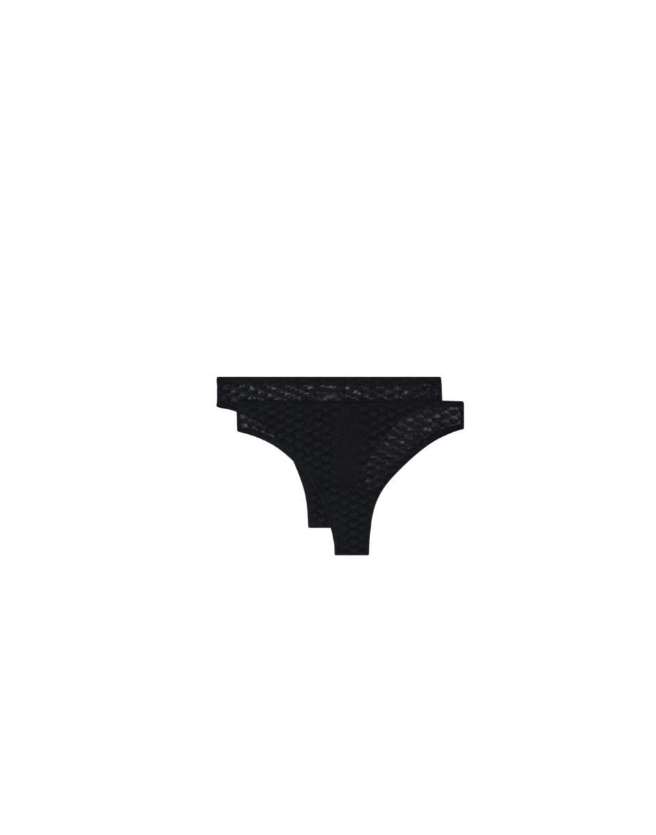 EMPORIO ARMANI Mutande Bambino Donna-Nero