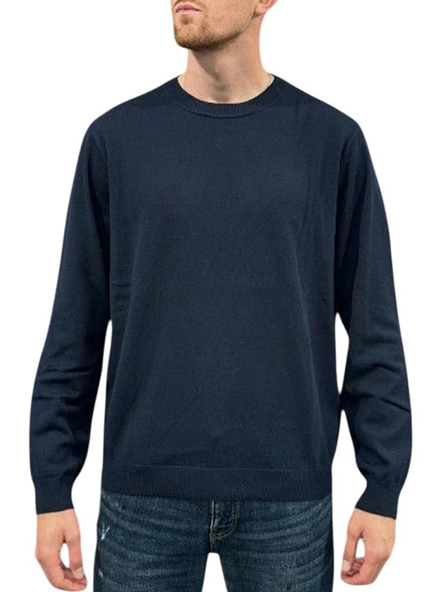 Maglia Uomo dal design minimal Blu