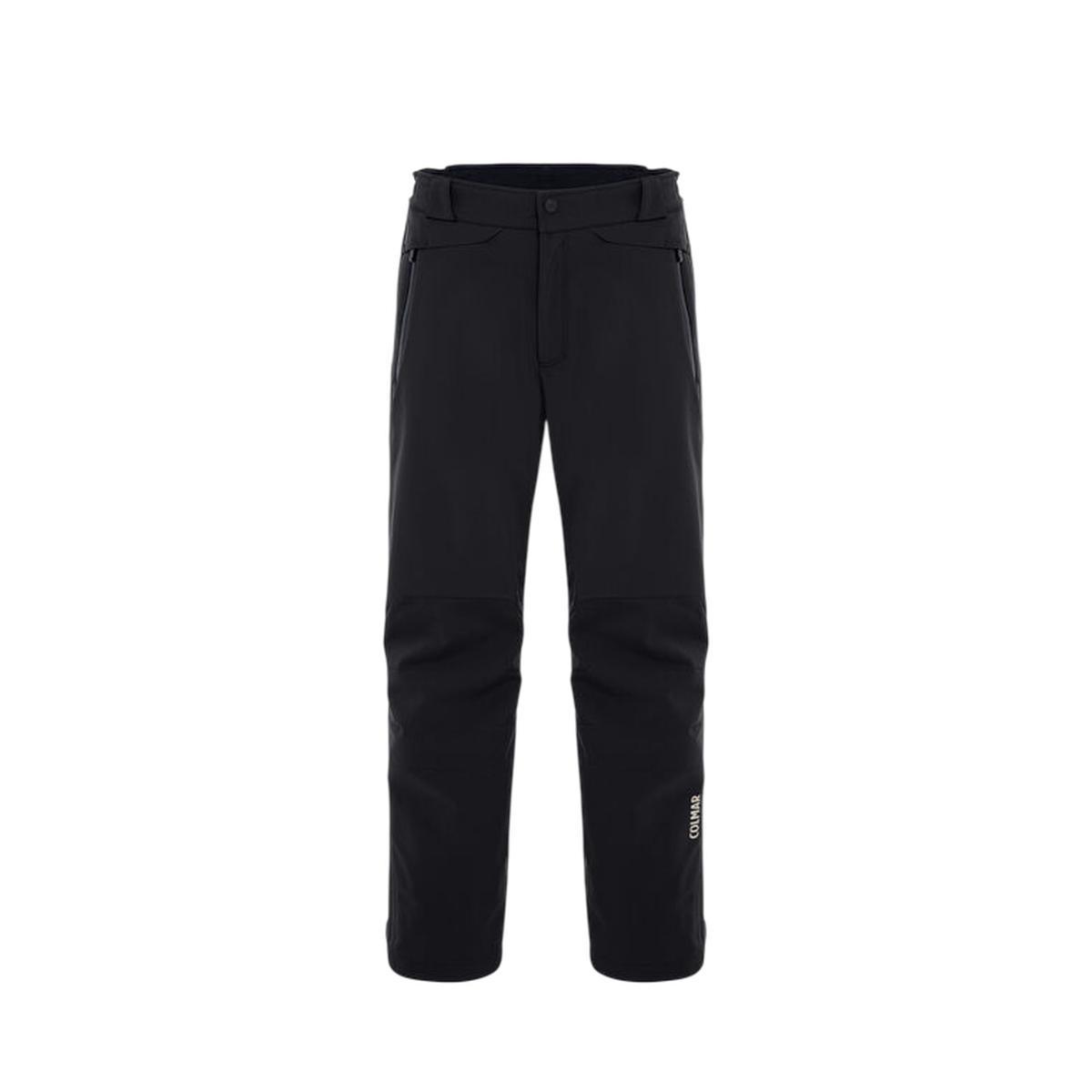 Pantalone Uomo da Sci in softshell stretch-Nero