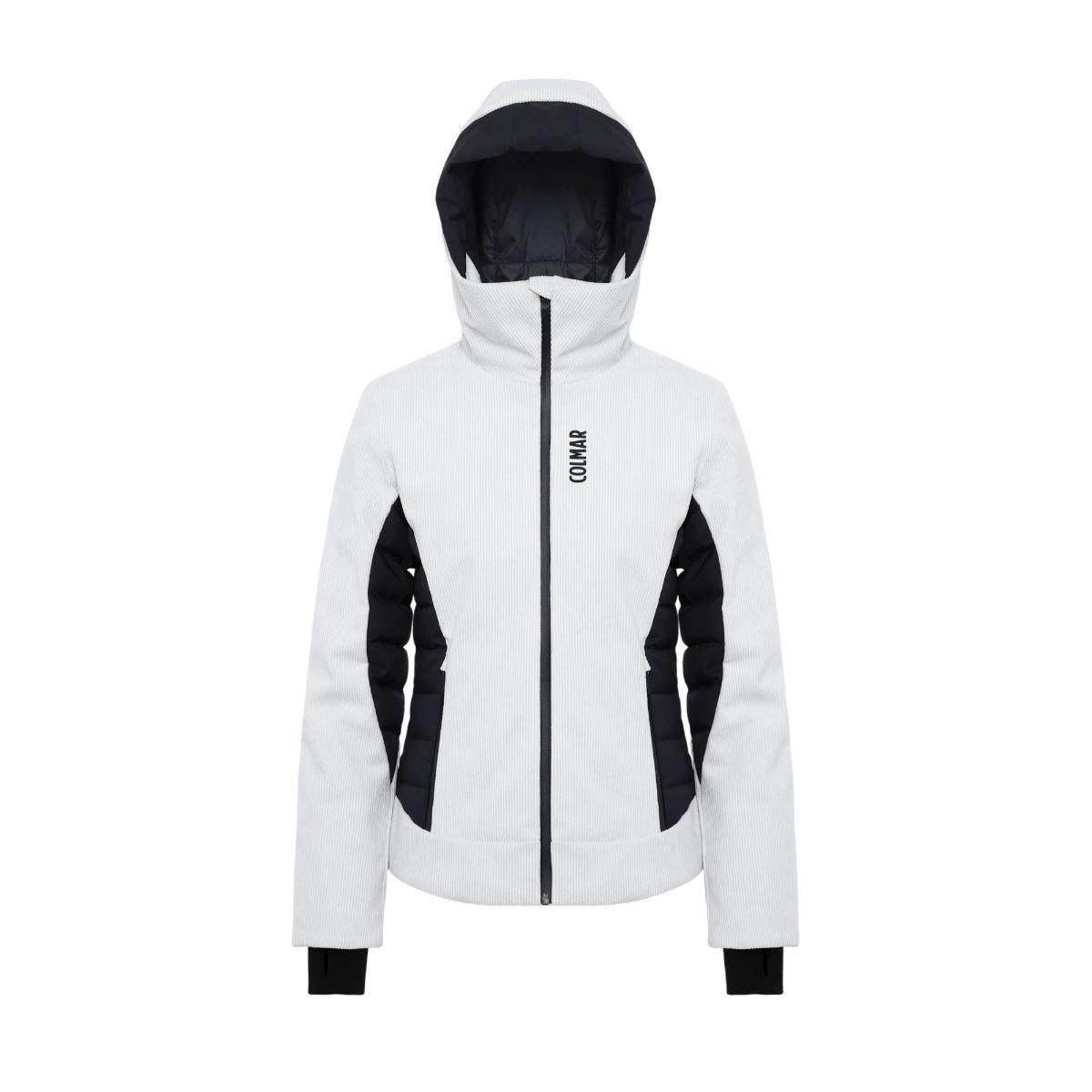 Giacca da sci Donna Delicacy in velluto Bianco