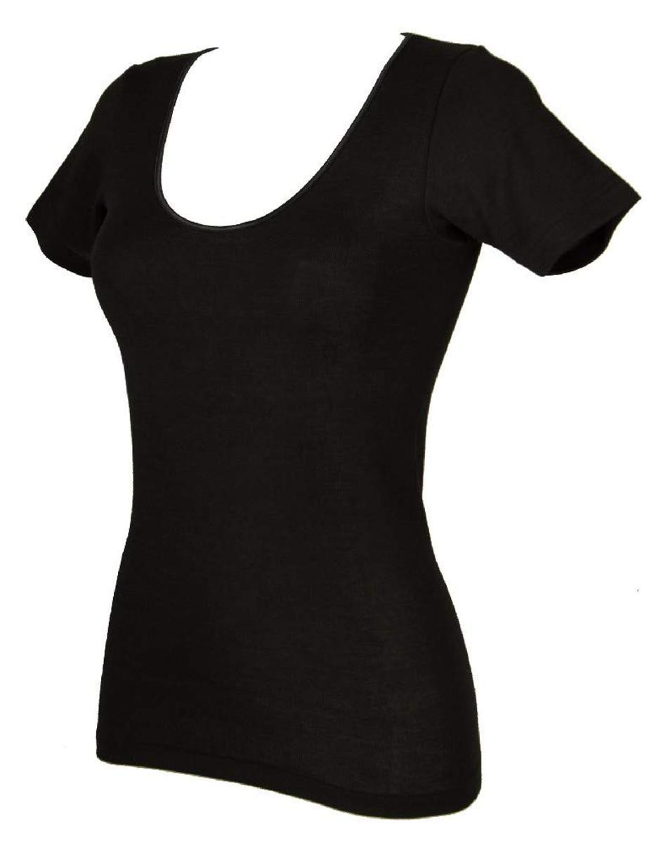 RAGNO Camiciola Donna Manica Corta sintonia Lana e Cotone Articolo 072457