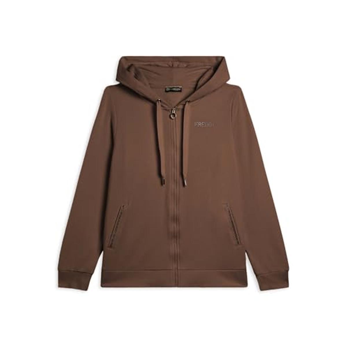 FREDDY Pantaloni Wide Leg Donna in Felpa Modal con Logo Strass Bicolore e Fit Comodo