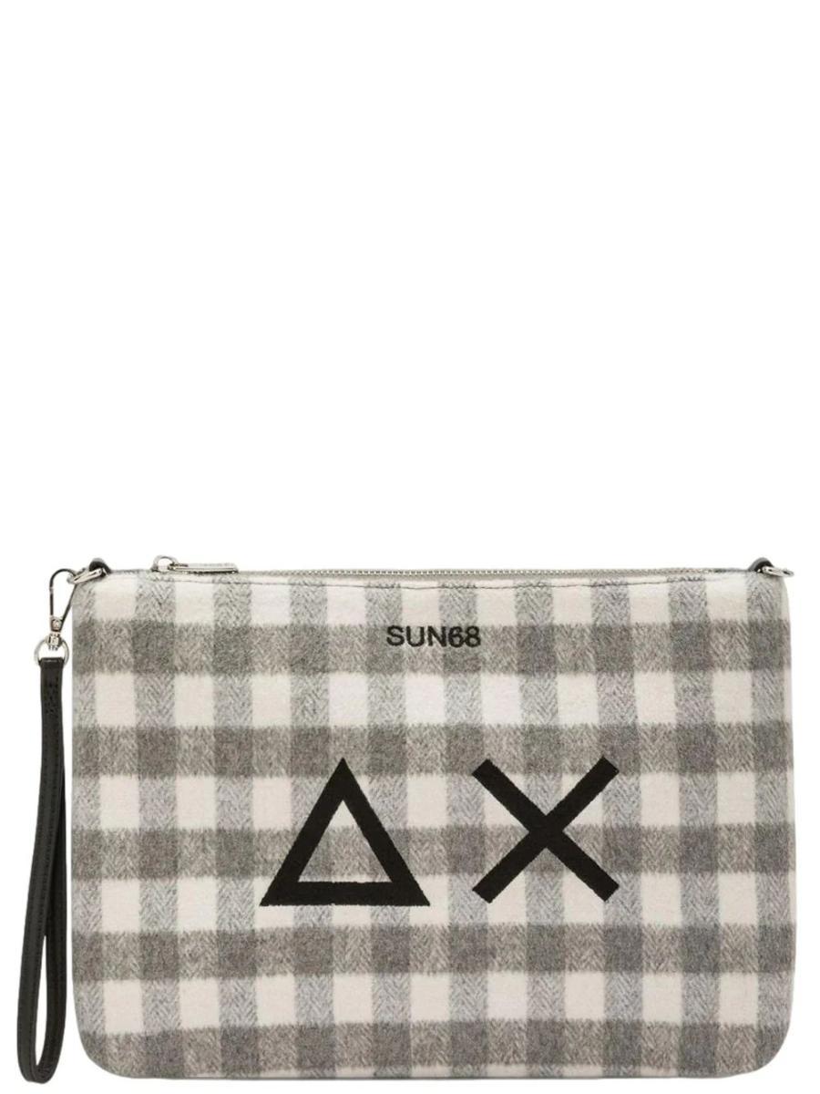 Sun68 Borsa Pochette Donna Tartan  X45212