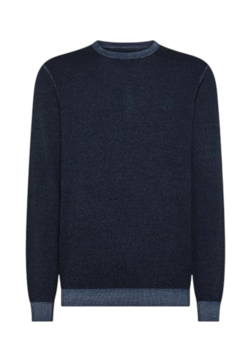 SUN68 Maglione Uomo Blu K45133-AI26-07-Blu