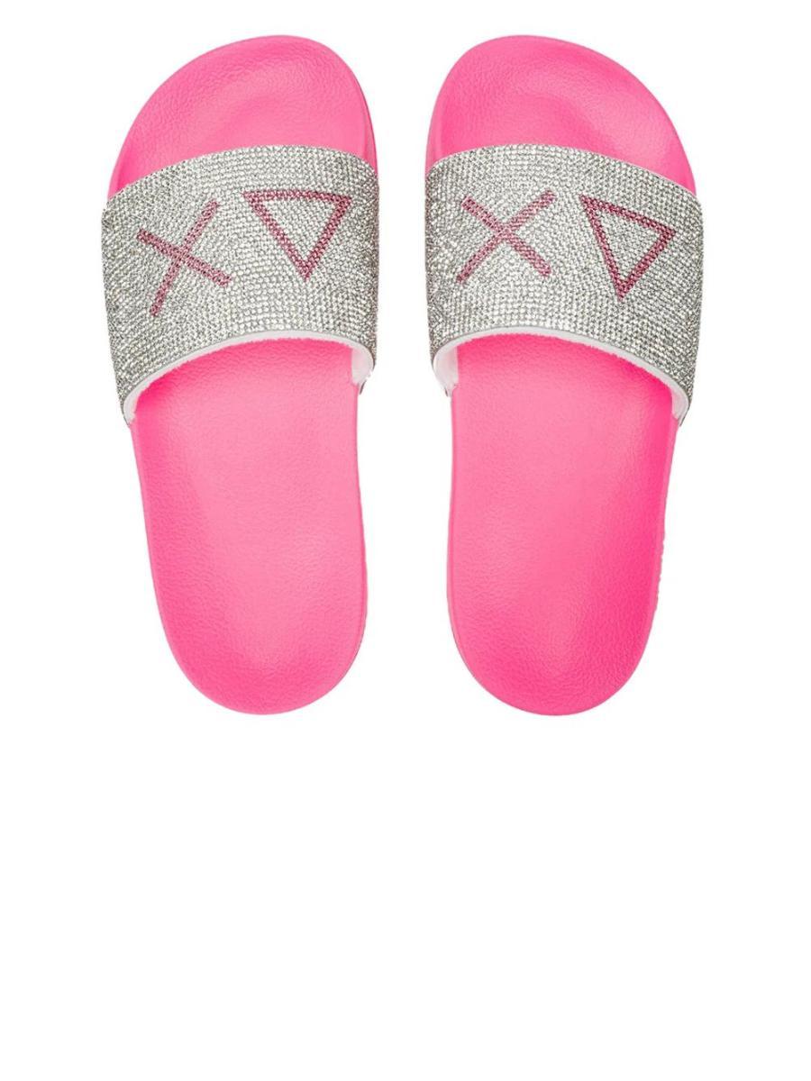 SUN68 Ciabatte Donna Art X36211-Fucsia fluo