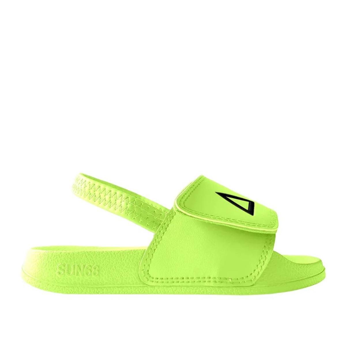 SUN68 Ciabatte Bimbo Art X36310K-Giallo