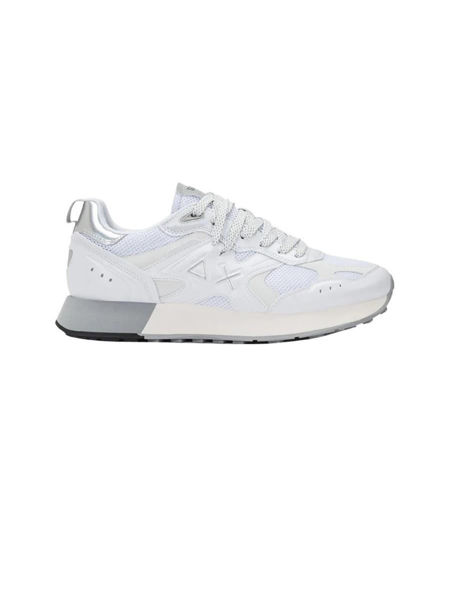 Sun68 Sneakers Uomo Jaki 2.0 Silver  Z36119-Bianco