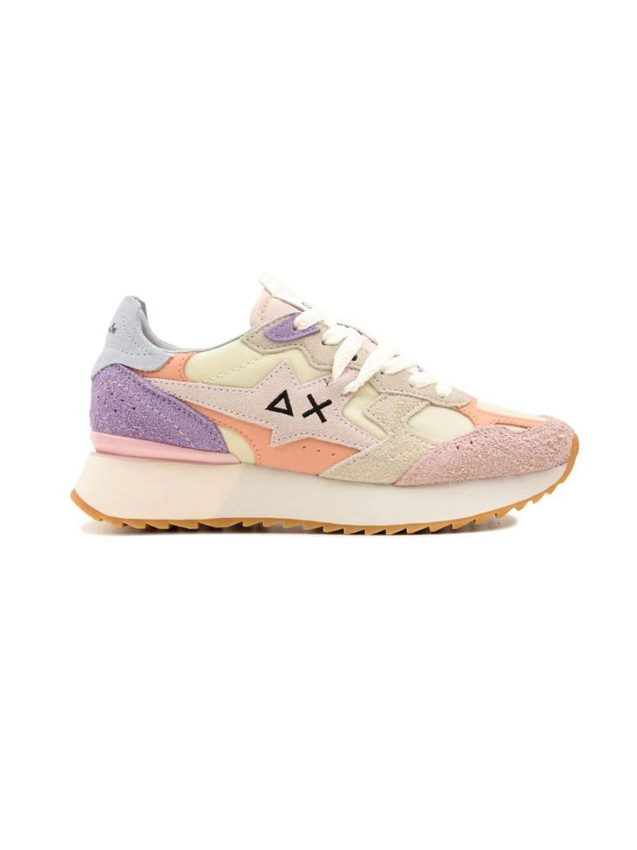 SUN68 Stargirl Multicolor Option, Sneaker Casual da Donna, Z36215-Multicolore