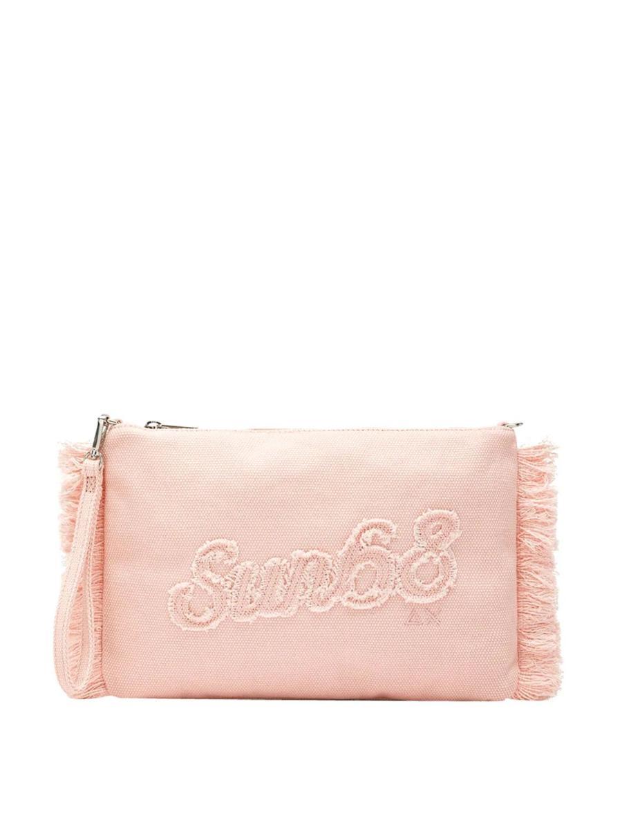 SUN68 Borsa Pochette Donna W36207-Porcellana