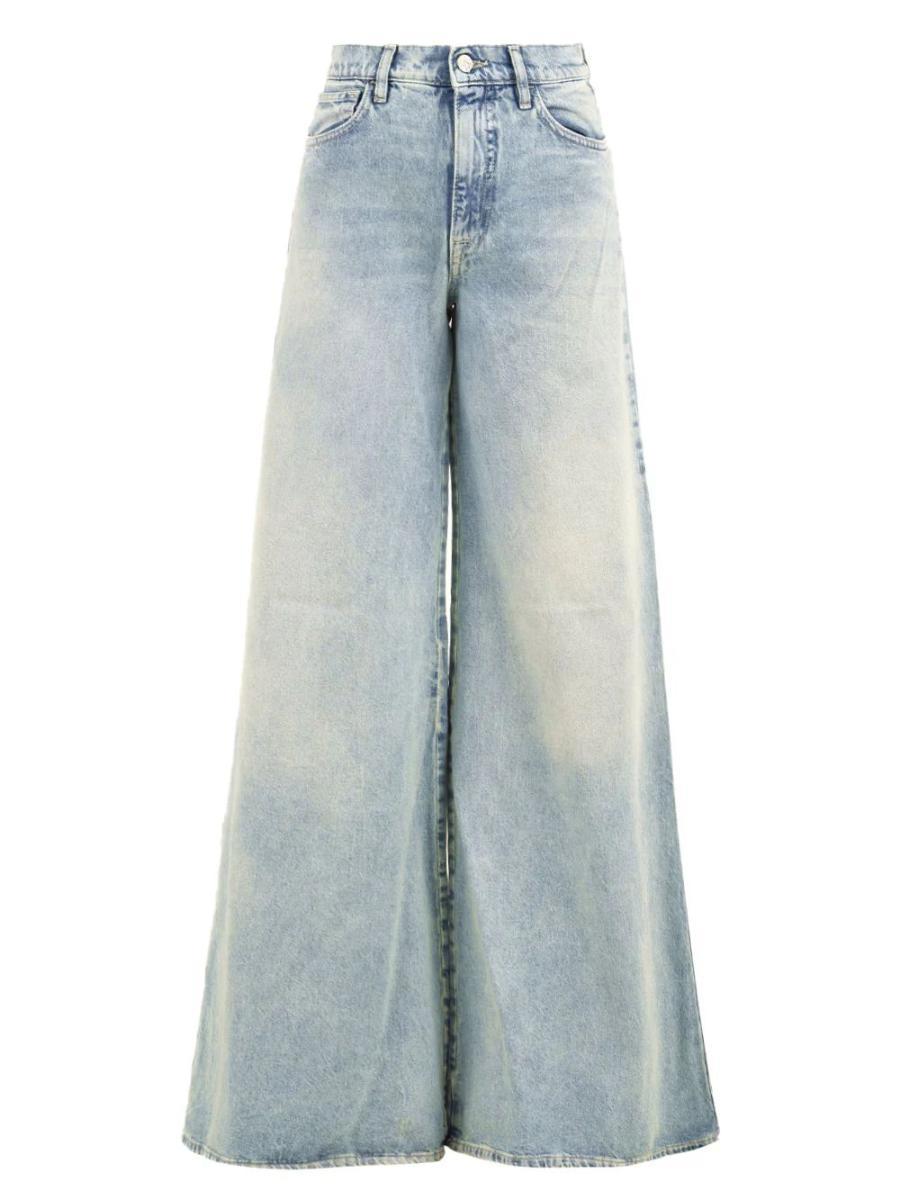 Jeans Asia wide leg flared CYCLE Donna - Blue