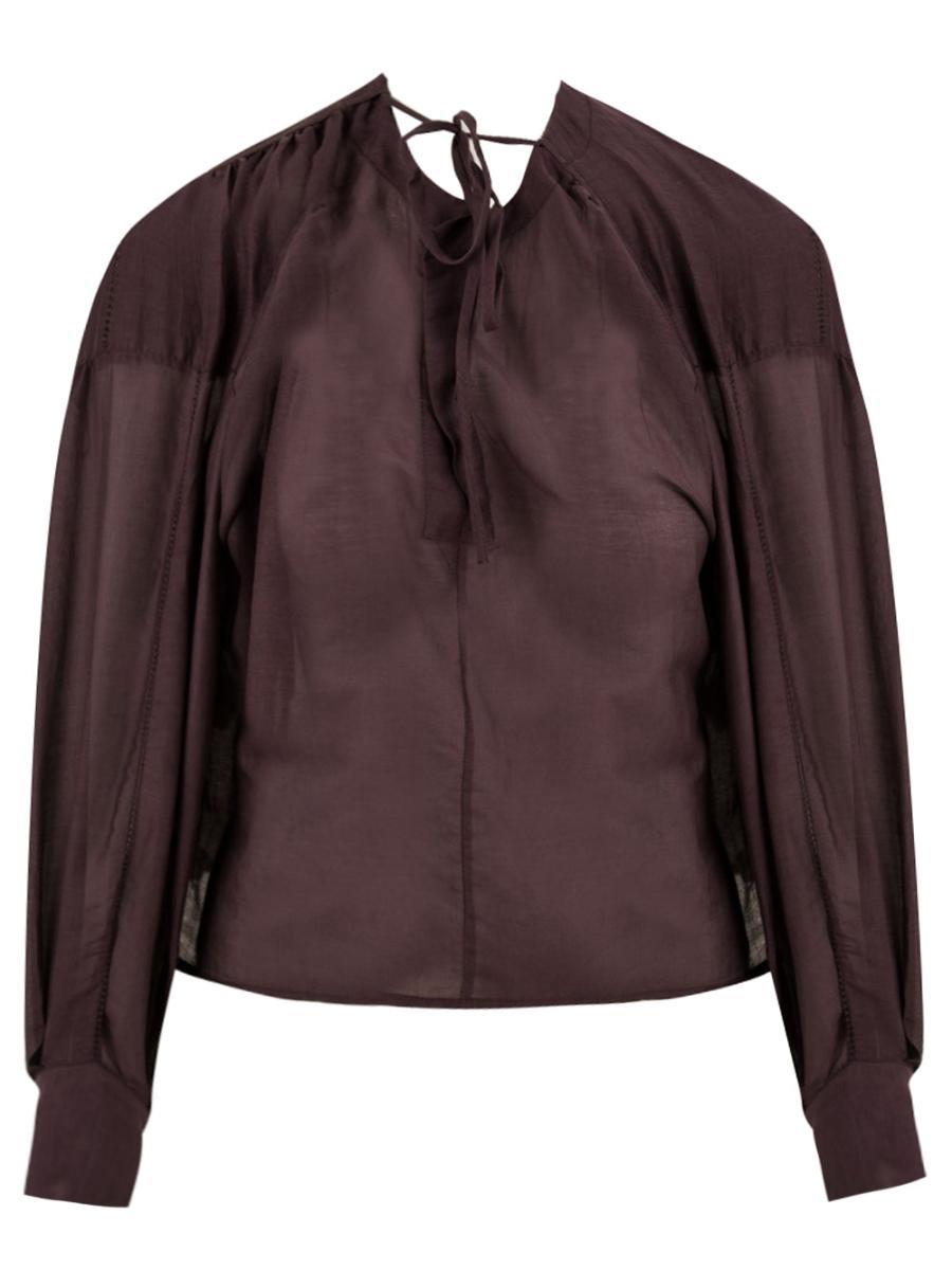 Blusa Donna Gipsofila in cotone e seta