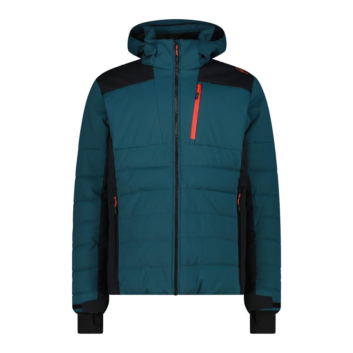 CMP Giacca da sci da uomo con Clima Protect e cappuccio rimovibile