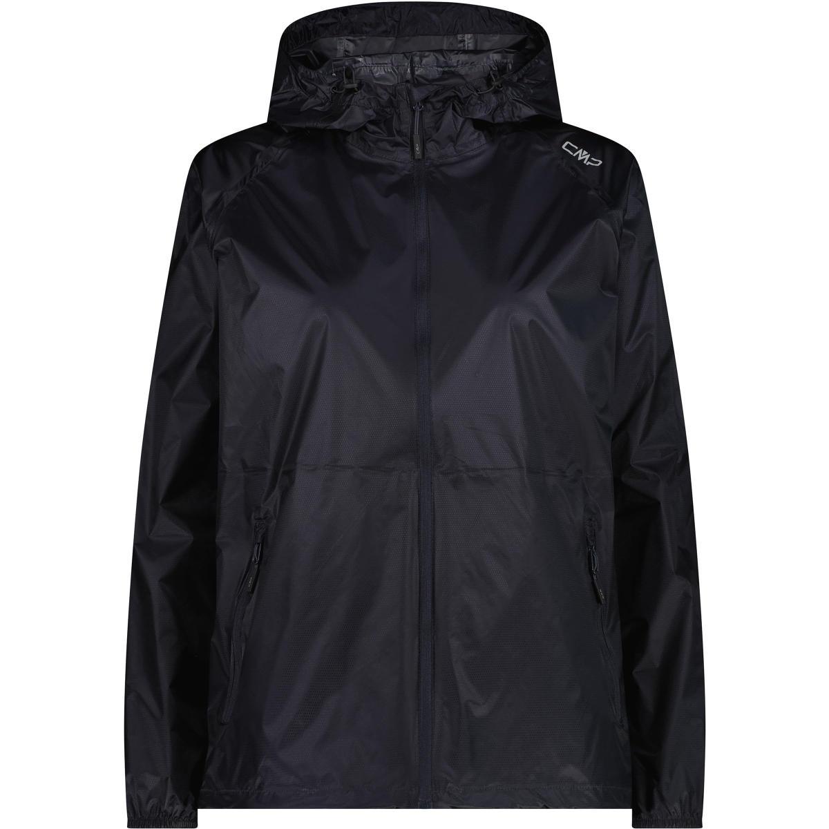 Giacca Donna antipioggia con cappuccio-Multicolore