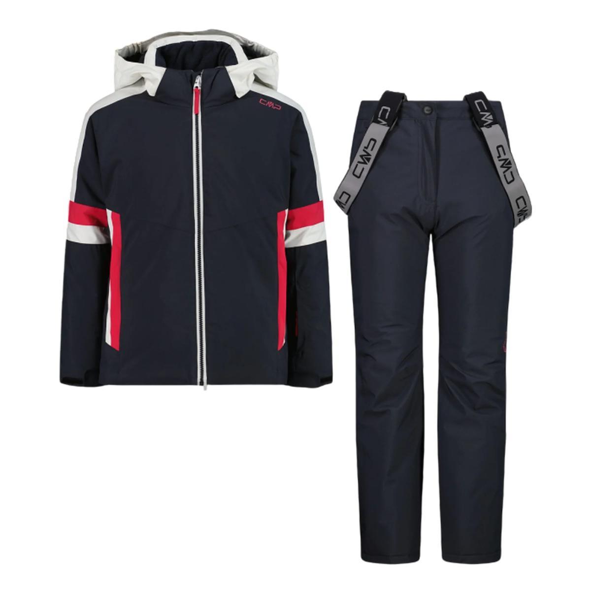 CMP Set Tuta Sci da Bambina in Twill, 35W0335