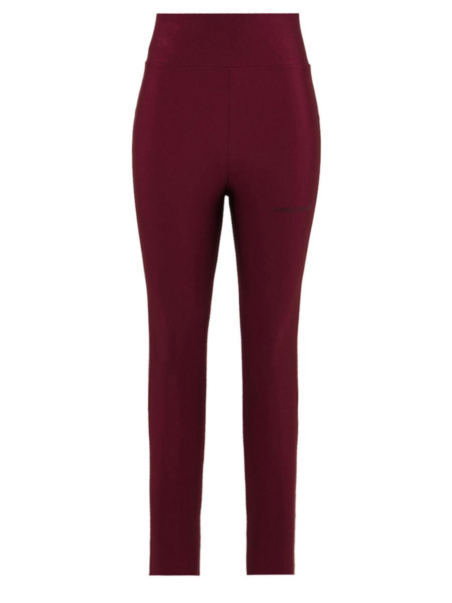 Leggings vita alta in Lycra Lucida HINNOMINATE Donna - Rosso-Rosso