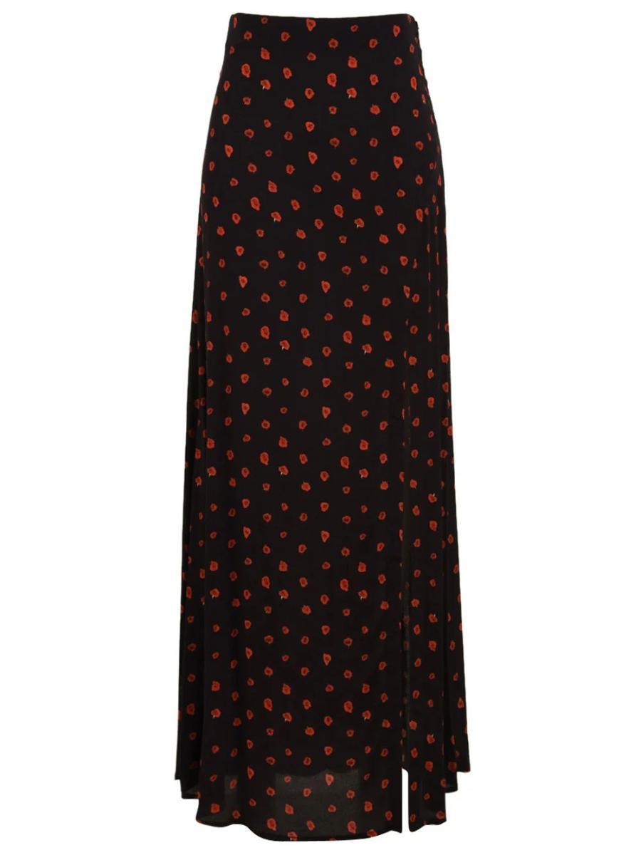 Gonna lunga Anita MAR DE MARGARITAS Donna - Nero