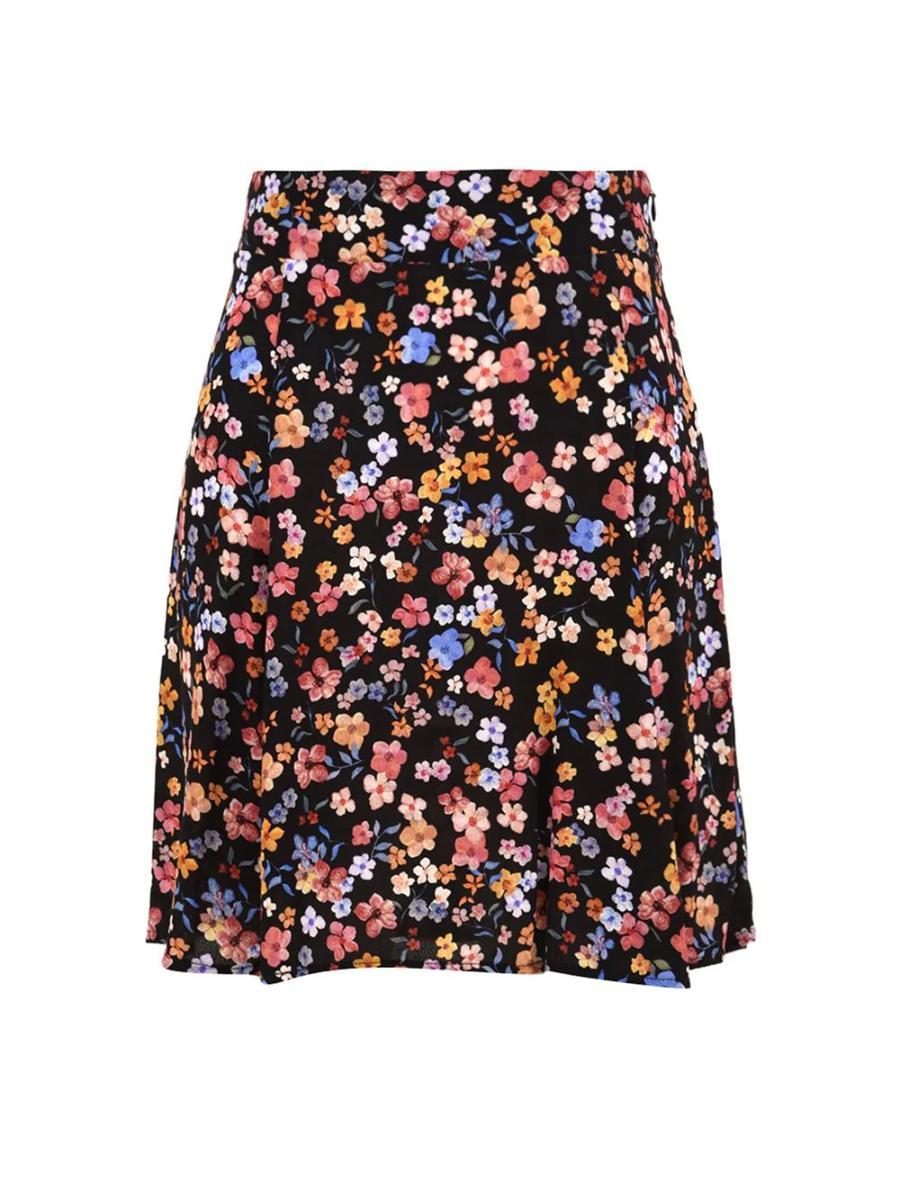 Gonna corta Kate MAR DE MARGARITAS Donna - Nero