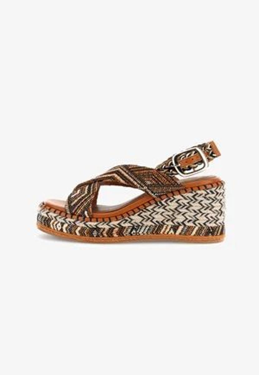 CAFèNOIR - Sandali con tacco - white-multicolor