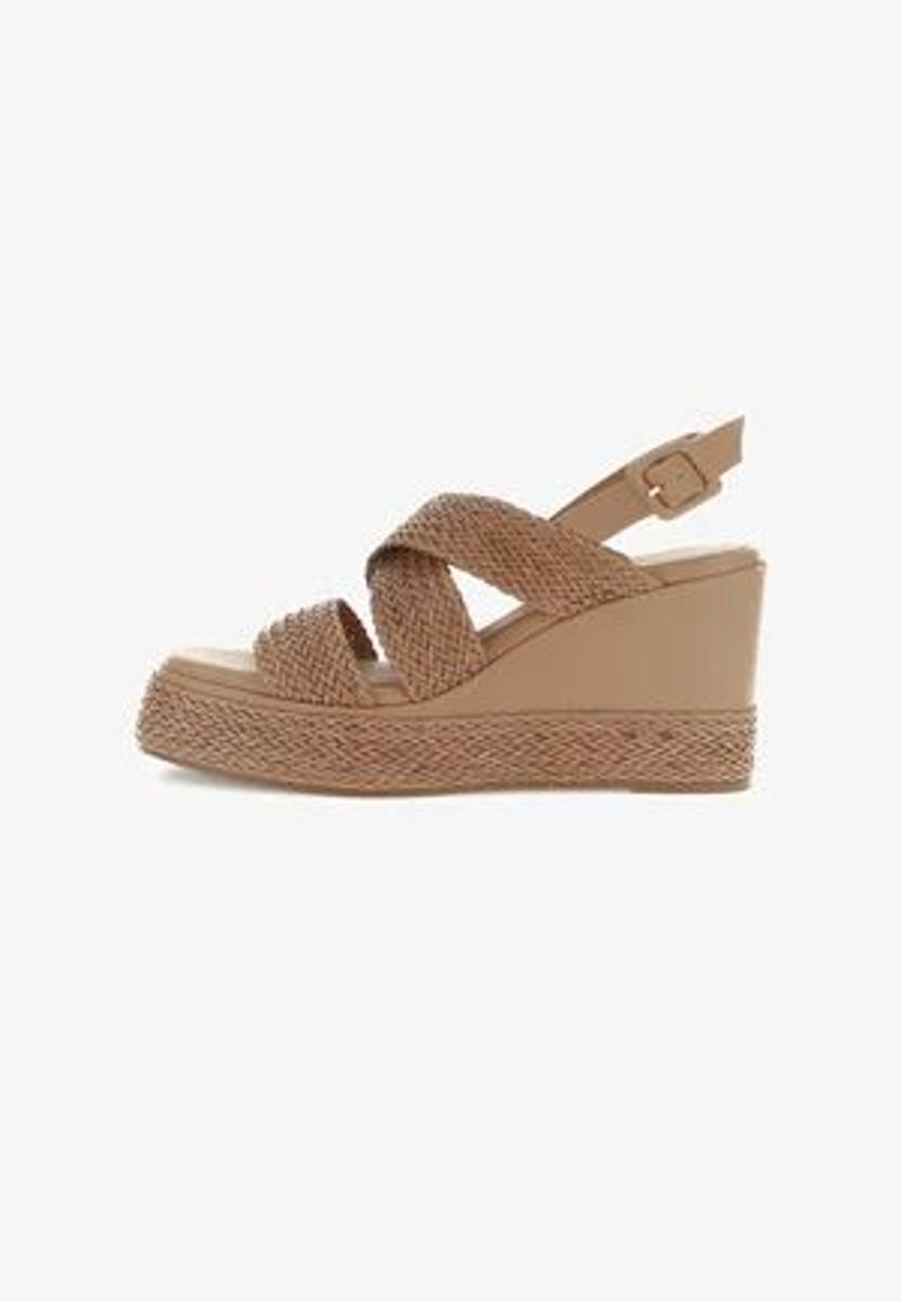 CAFèNOIR - Espadrillas - brown leather