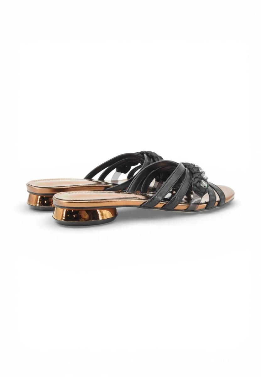 CAFèNOIR - SANDALS - Ciabattine - red-Nero
