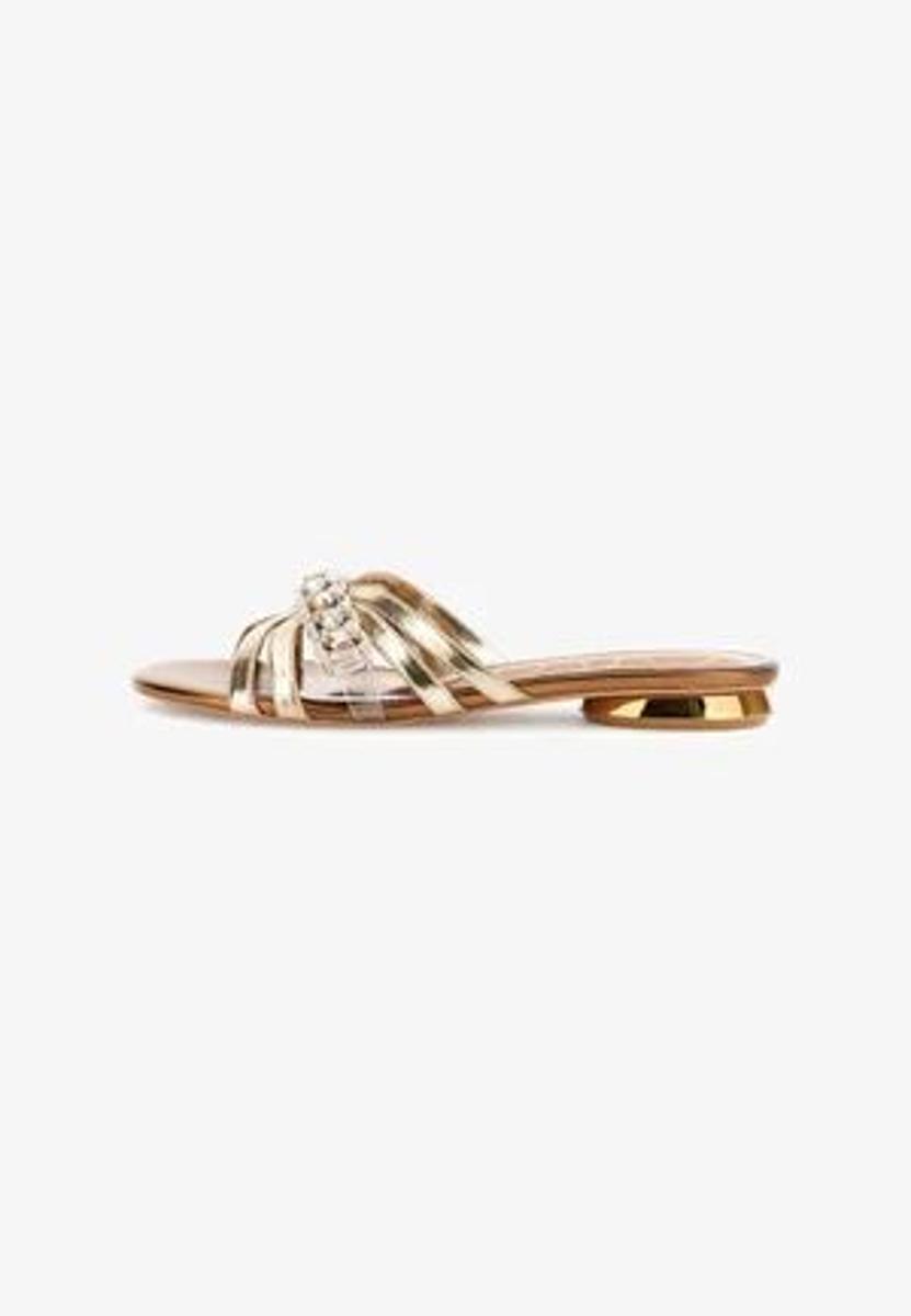 CAFèNOIR - SANDALS - Ciabattine - red-Oro