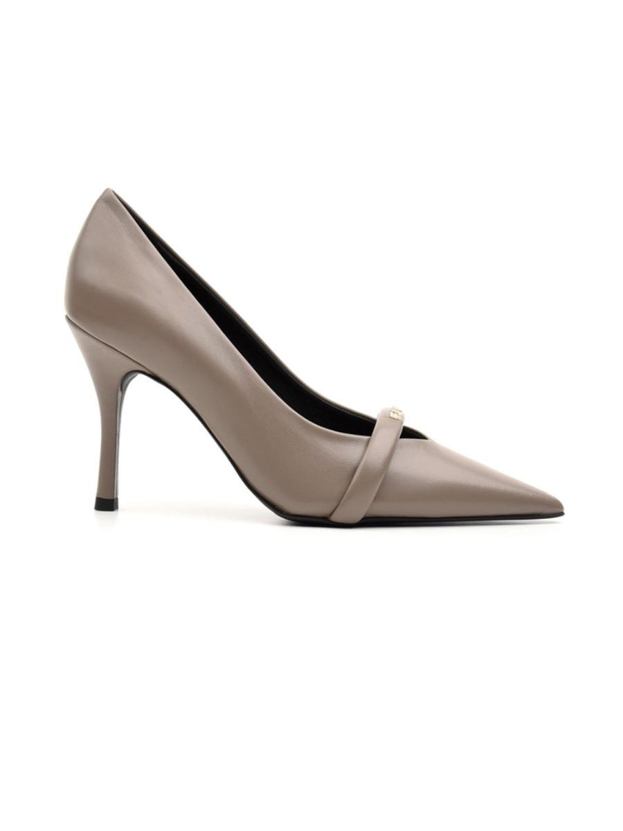 Decollete Donna tacco 9 cm Beige