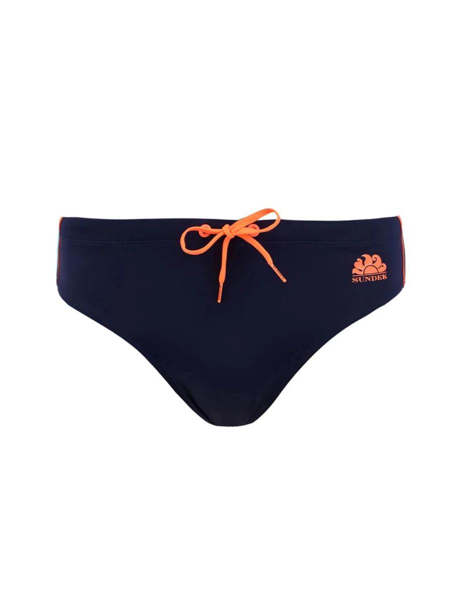 SUNDEK Diwalter, Costume Slip Uomo-Blu