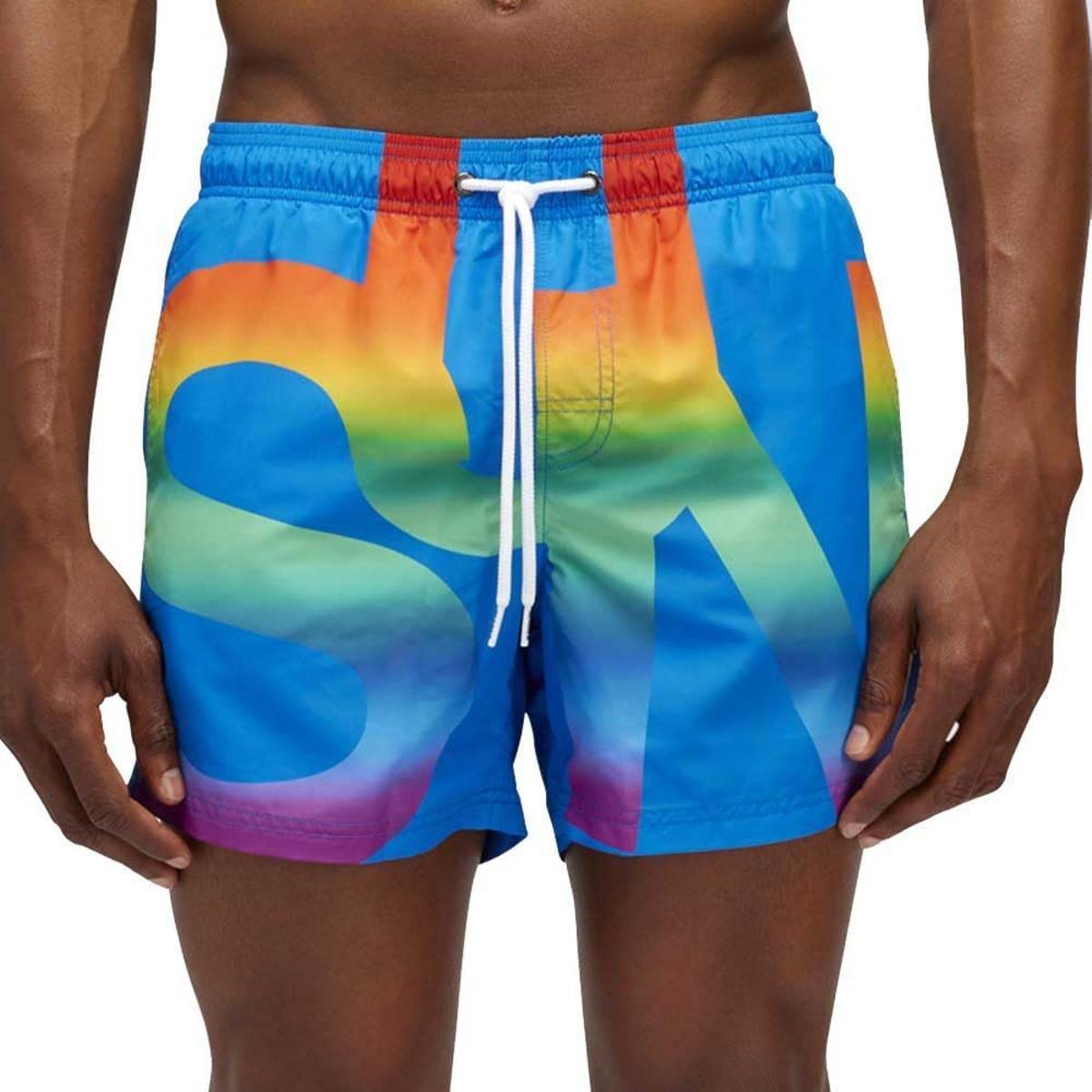 P8834 COSTUME BOXER UOMO SUNDEK MAN BEACHWEAR