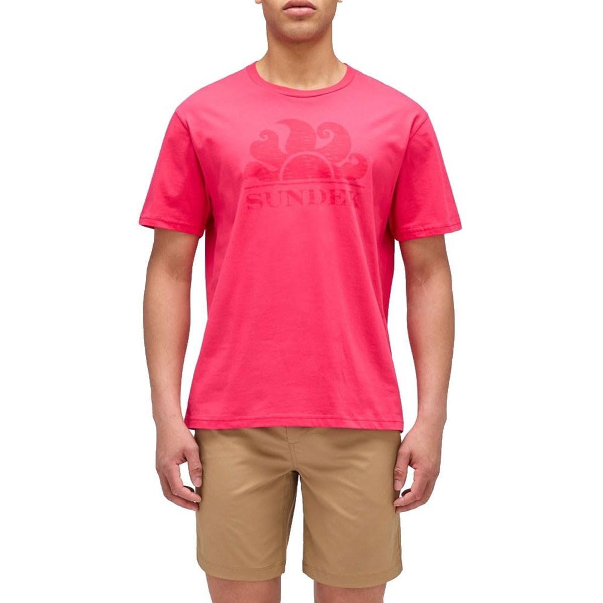 P6585 MAGLIA UOMO SUNDEK NEW SIMEON MAN T-SHIRT