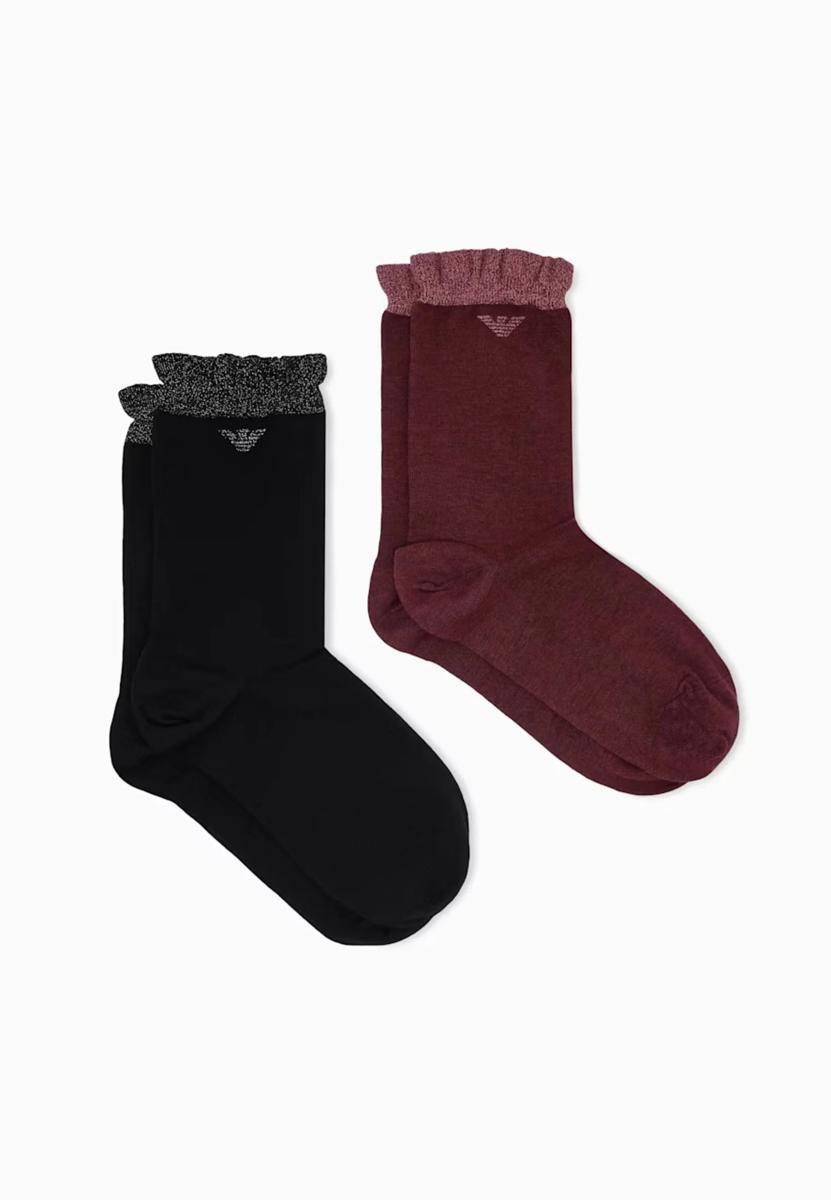 Emporio Armani 2-pack Socks Short 2-PACK SOCKS SHORT Donna (Pacco da 2)