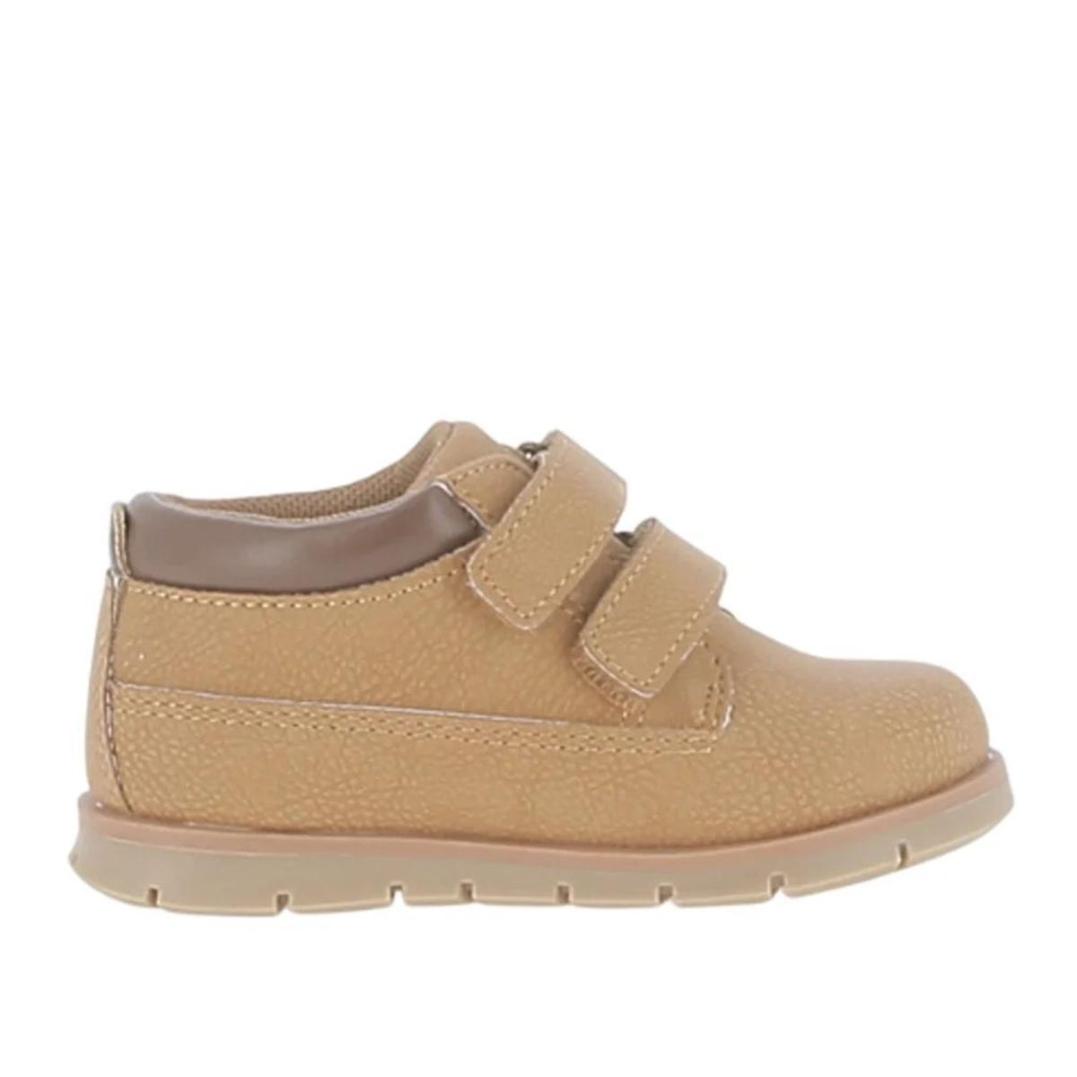 Chicco, Scarponcini Bambino, con Comoda Chiusura con Doppio Strappo, Polacchini Comodi, Flessibili e Traspiranti, Ideali per Autunno e Inverno, Scarpe Bambino, Designed in Italy-Beige