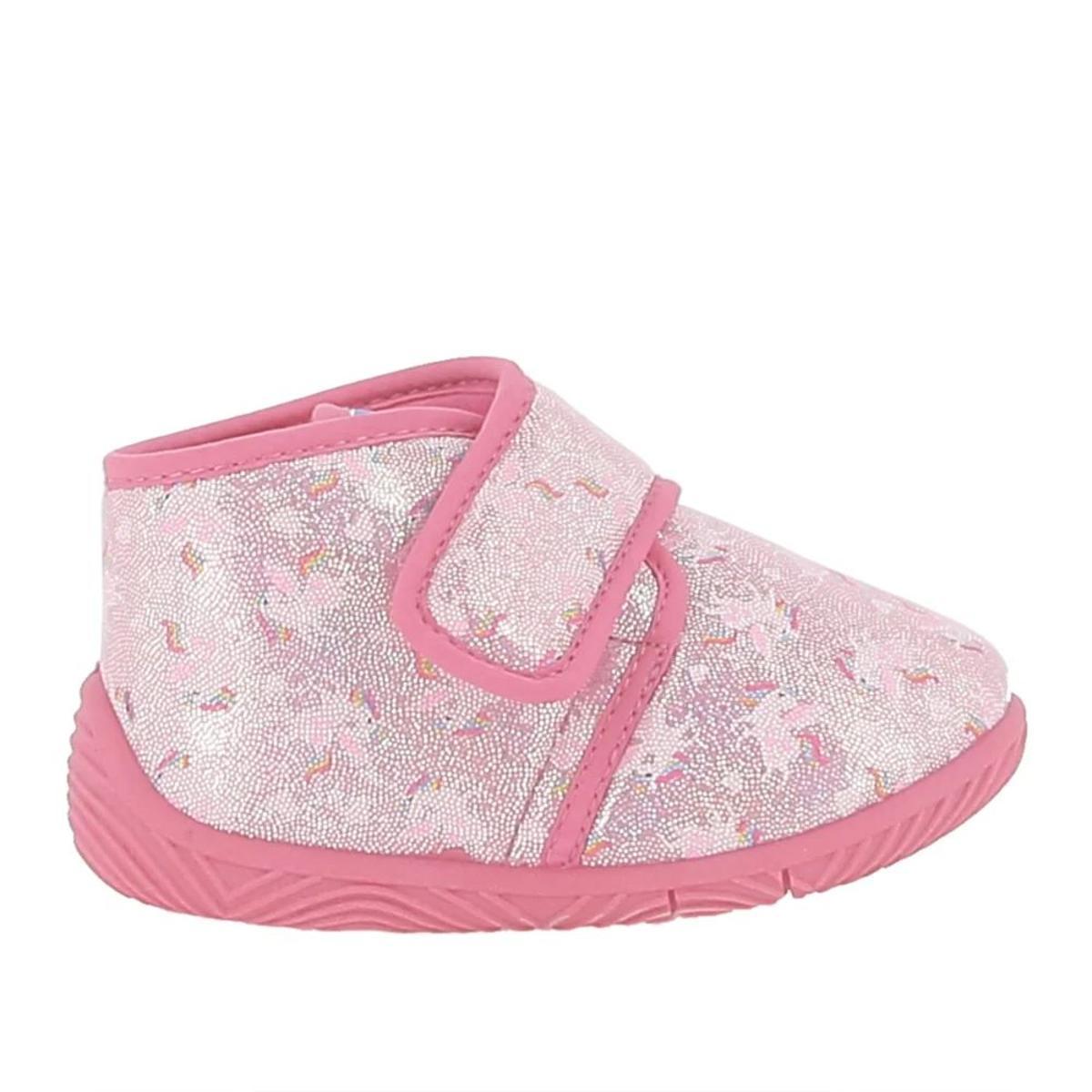 Chicco, Pantofole Bambina, Ciabatte Asilo e Casa Flessibili, Leggere e Traspiranti, con Comoda Chiusura a Strappo, Designed in Italy-Fuxia