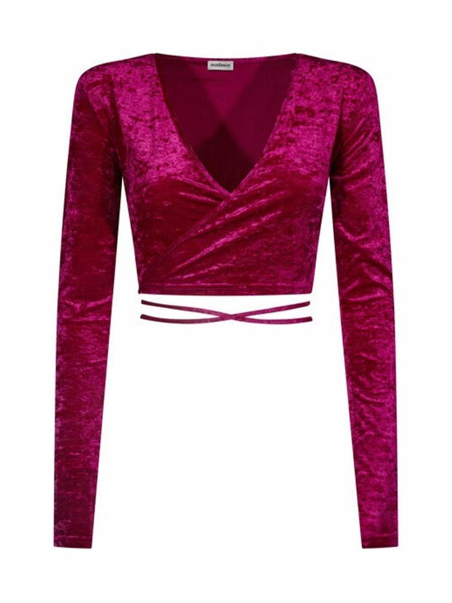 Maglia Donna corta Juliette Viola