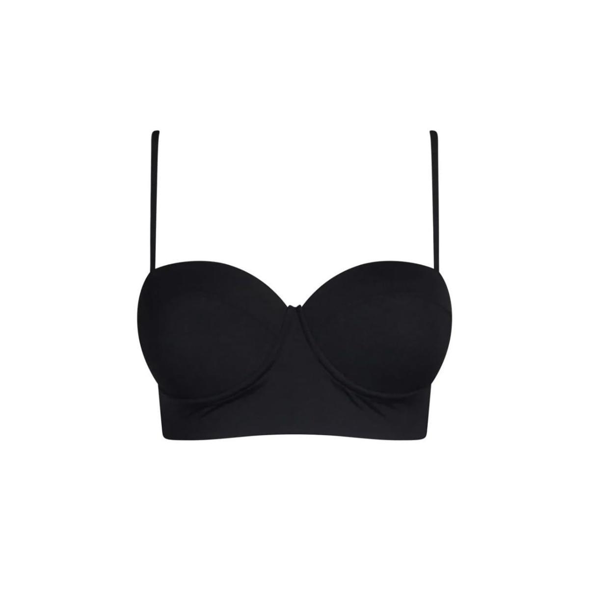 Top Donna Microfibra Irina Nero