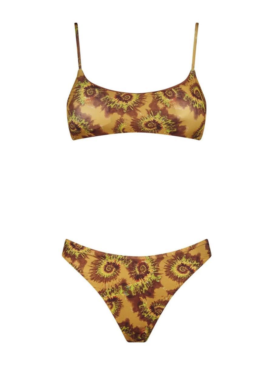 Costume Donna Dora Tie Dye Senape