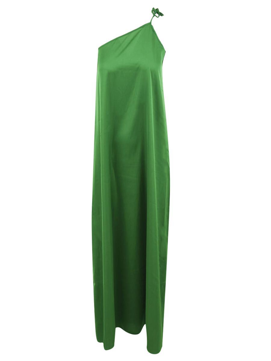Abito lungo Donna Matinee color verde