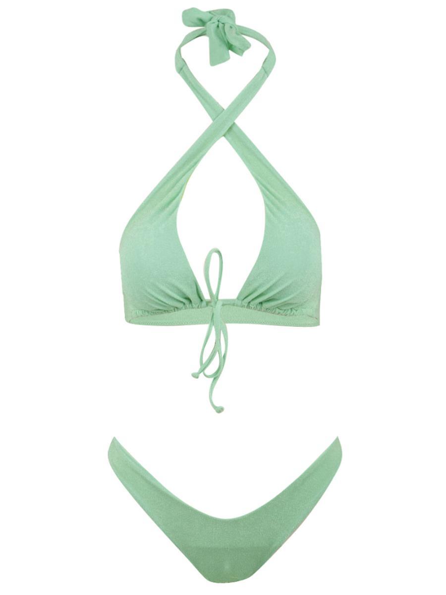 Costume Donna verde in spugna