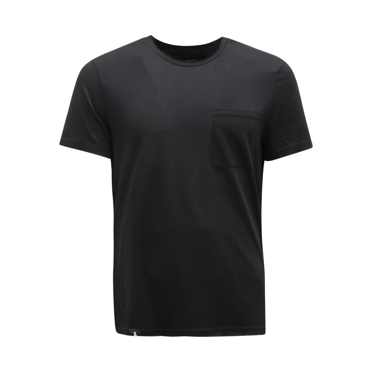 M2860 MAGLIA UOMO PATRIZIA PEPE SLIM FIT MAN T-SHIRT BLACK-Nero