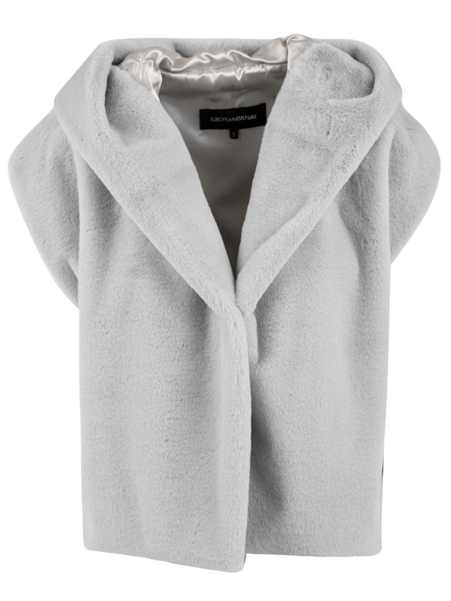 Giubbotto EUROPEAN CULTURE Donna 75A0-6110 Grigio-Grigio