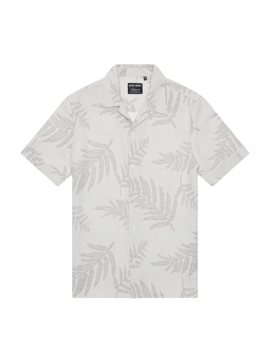 Antony Morato Camicia Casual Uomo Honolulu MMSS00189-FA430658-Ghiaccio
