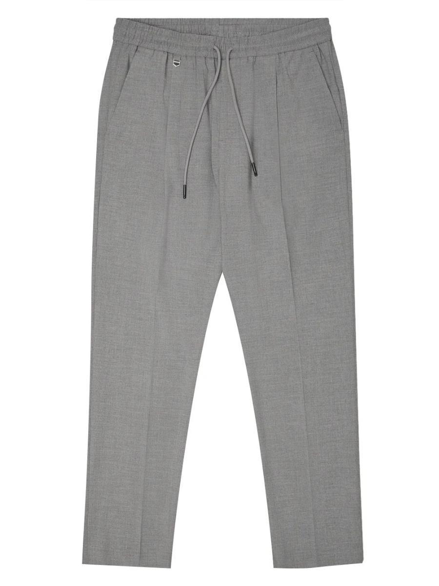 Antony Morato Pantalone Casual Uomo MMTR00744-Grigio melange scuro