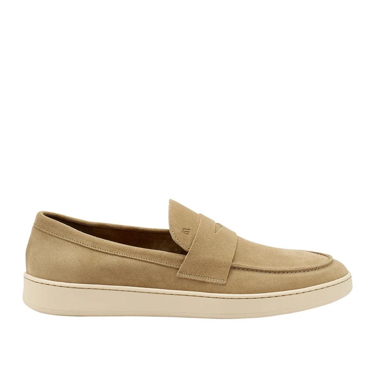 Frau - Slip-on con traversina-Beige