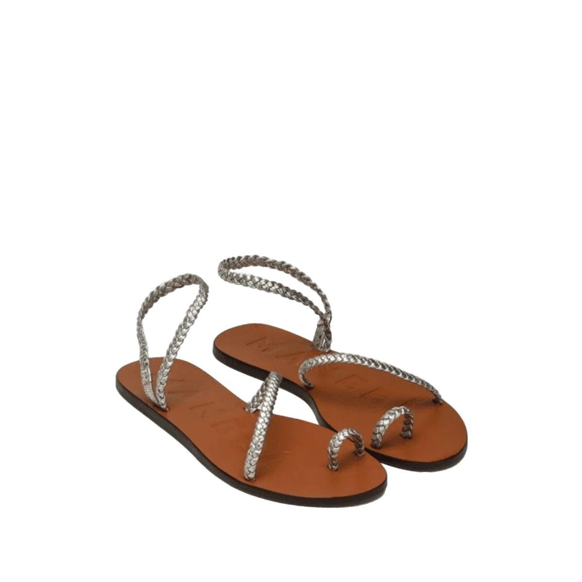 MANEBI' Q44Y0PLATINUM Sandali Donna