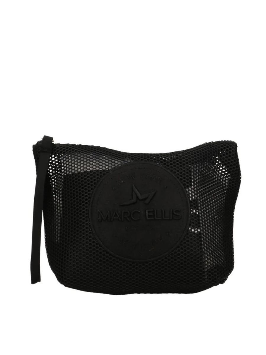 MARC ELLIS Pochette Donna Nailon BUBY VANITY P.-Nero